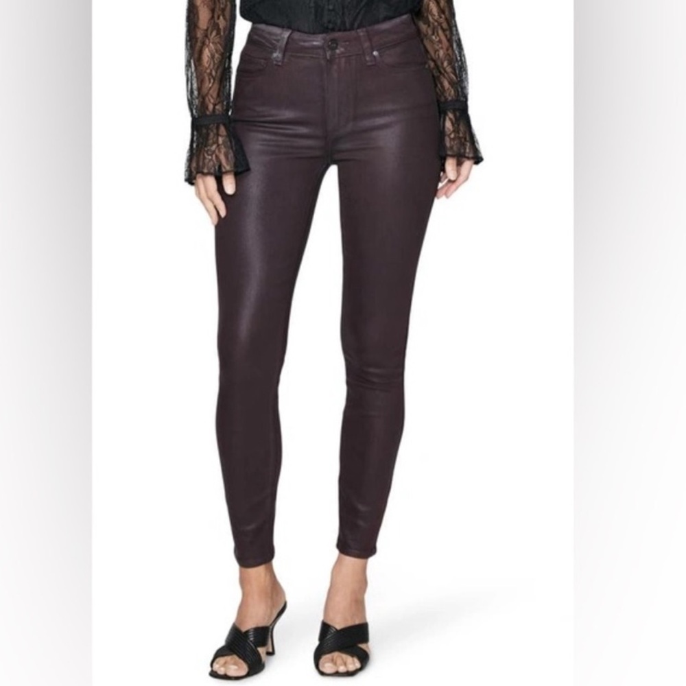 Paige Denim Margo Ankle Coated Denim Collection
